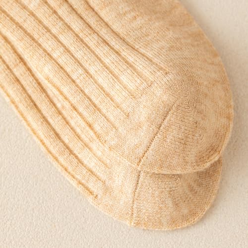 Kids Wool Hiking Socks for Toddler Boys Girls Warm Thermal Cozy Crew Boot Socks 6 Pack4