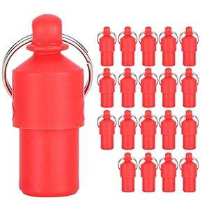 Wonzhec 20 Stück Anti-Verlust Hundeanhänger