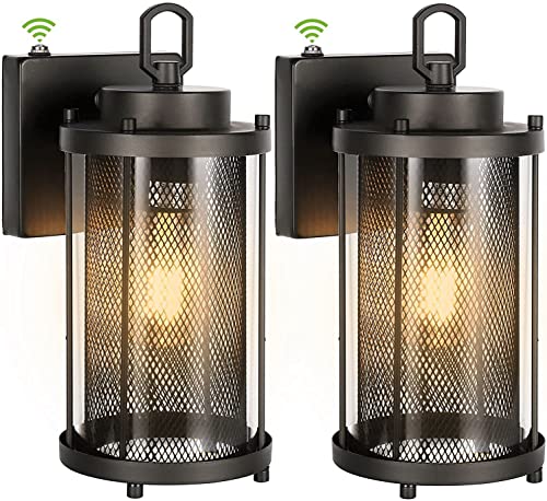 Hykolity Outdoor Wall Lantern With Dusk To Dawn Sensor cover