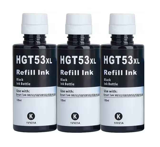 Image of Smart Tank 115, 310, 315, 319, 410, 415, 419, 500, 510, 515, 516, 520, 525, 529, 580, 581, 585, 589, 670, 675, 720, 750, 790, GT5810, GT5820, GT5821 (GT 53XL BLACK 3 PSC)