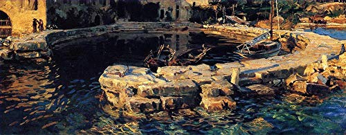 Peinture d'art faite à la main de San Vigilio par un professeur d'académie