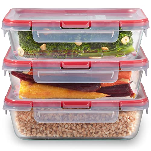 Pyrex Freshlock 6pc Bulk/Leftover Set, 3 Pack (6Cup) Amazon price