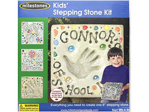 Image of Midwest Products Co. StoneCraft (90111232) 8 Inch Mosaic Stepping Stone Kit