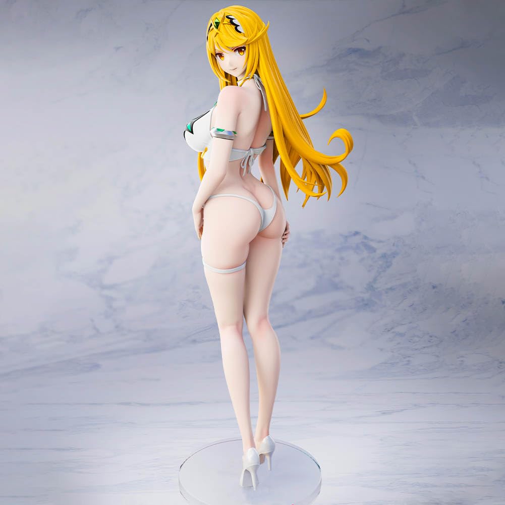 Mythra Hikari & Pyra Homura Figura Bunny Girl Anime Modello in piedi 29 cm