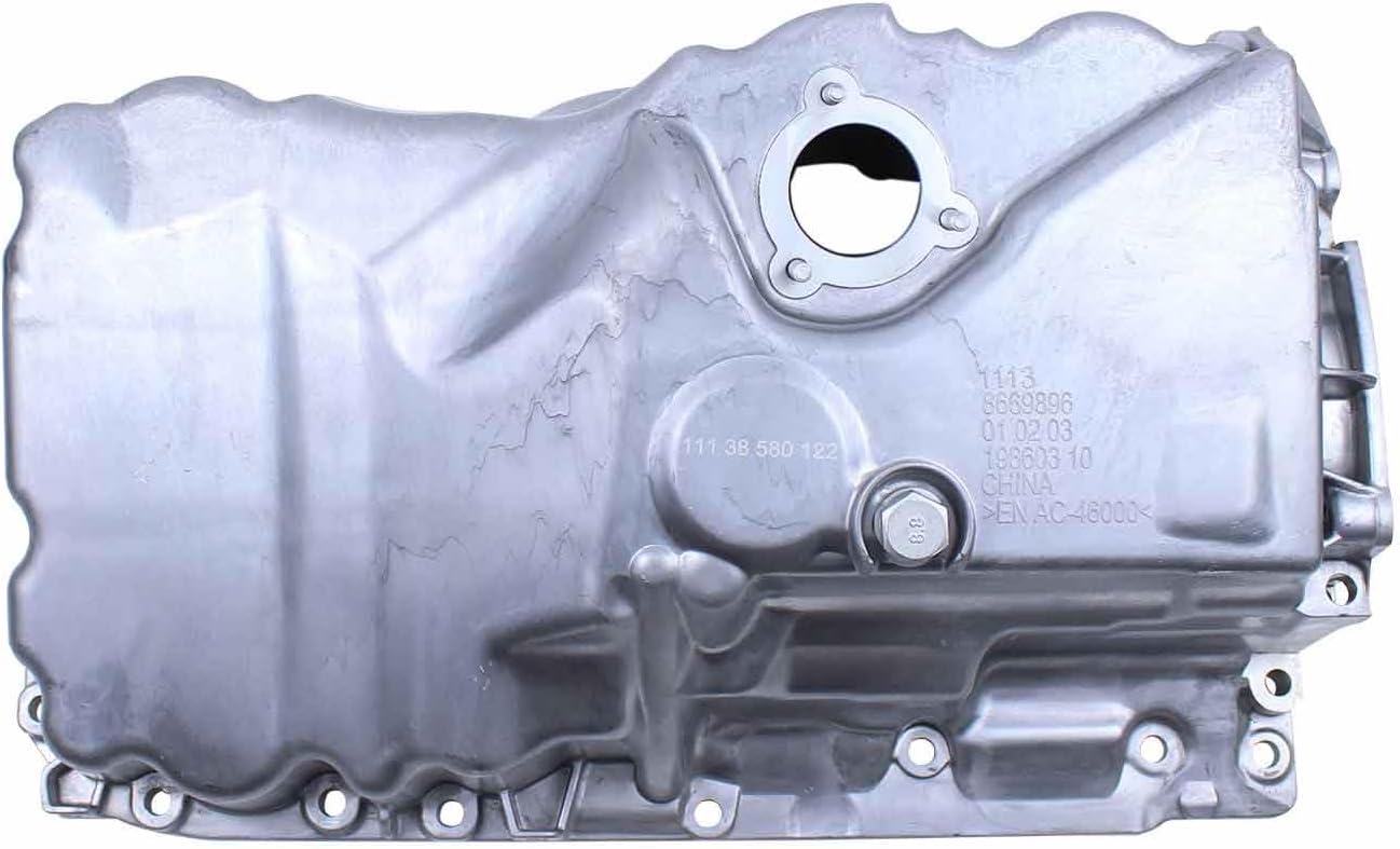 MOTOKU Engine Oil Pan for BMW 230i 2017-2021, 320i 2017-2018, 330e 2016-2018, 330i 2017-2018, 430i 2017-2020, 430i Gran Coupe 2017-2022 2.0 RWD