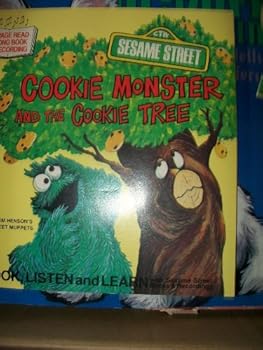 Paperback Cookie Monster and the Cookie Tree 24 Page Read Along Book & Recording Book