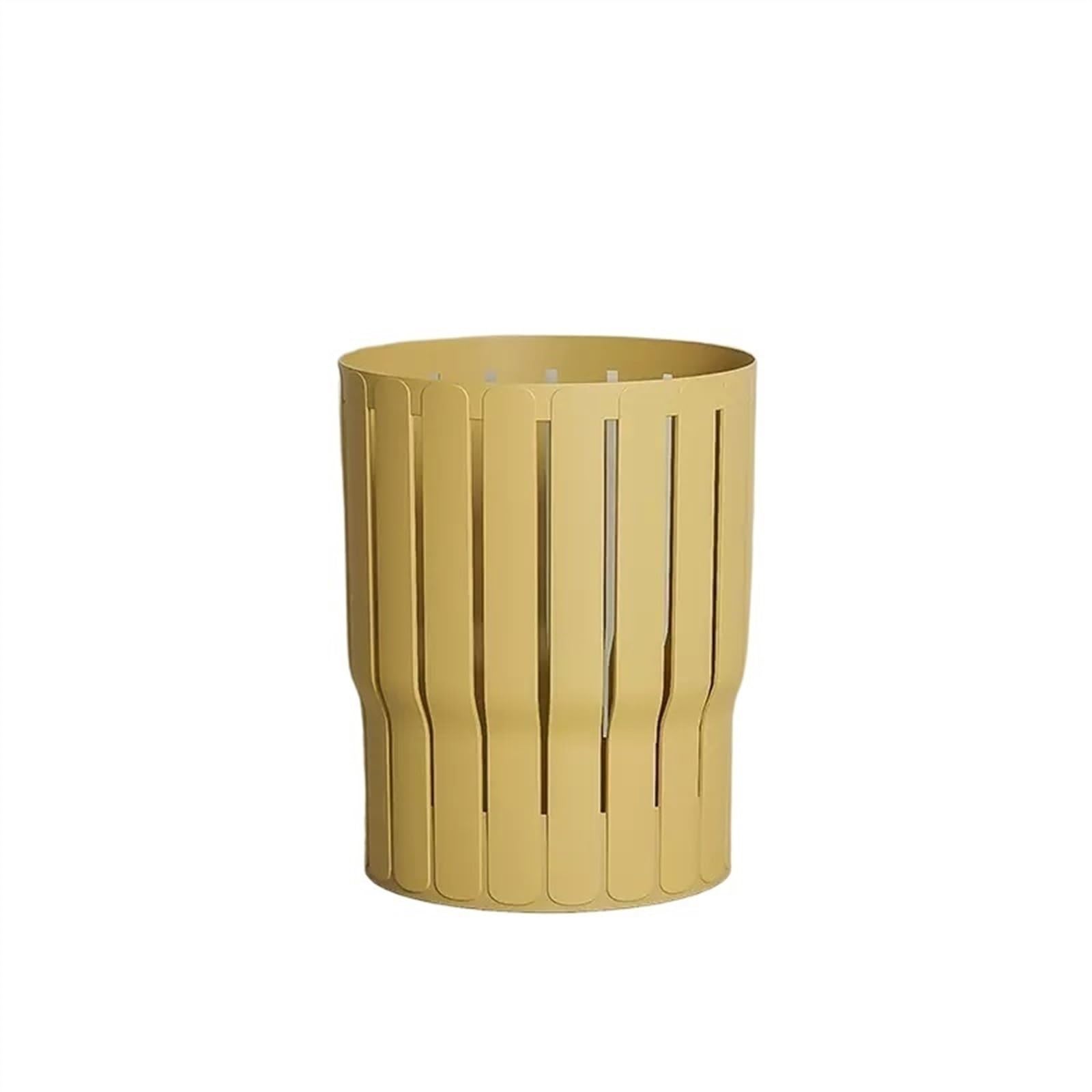 Poubelle rétro de maison jaune lumière luxe pour insuffler de la créativité