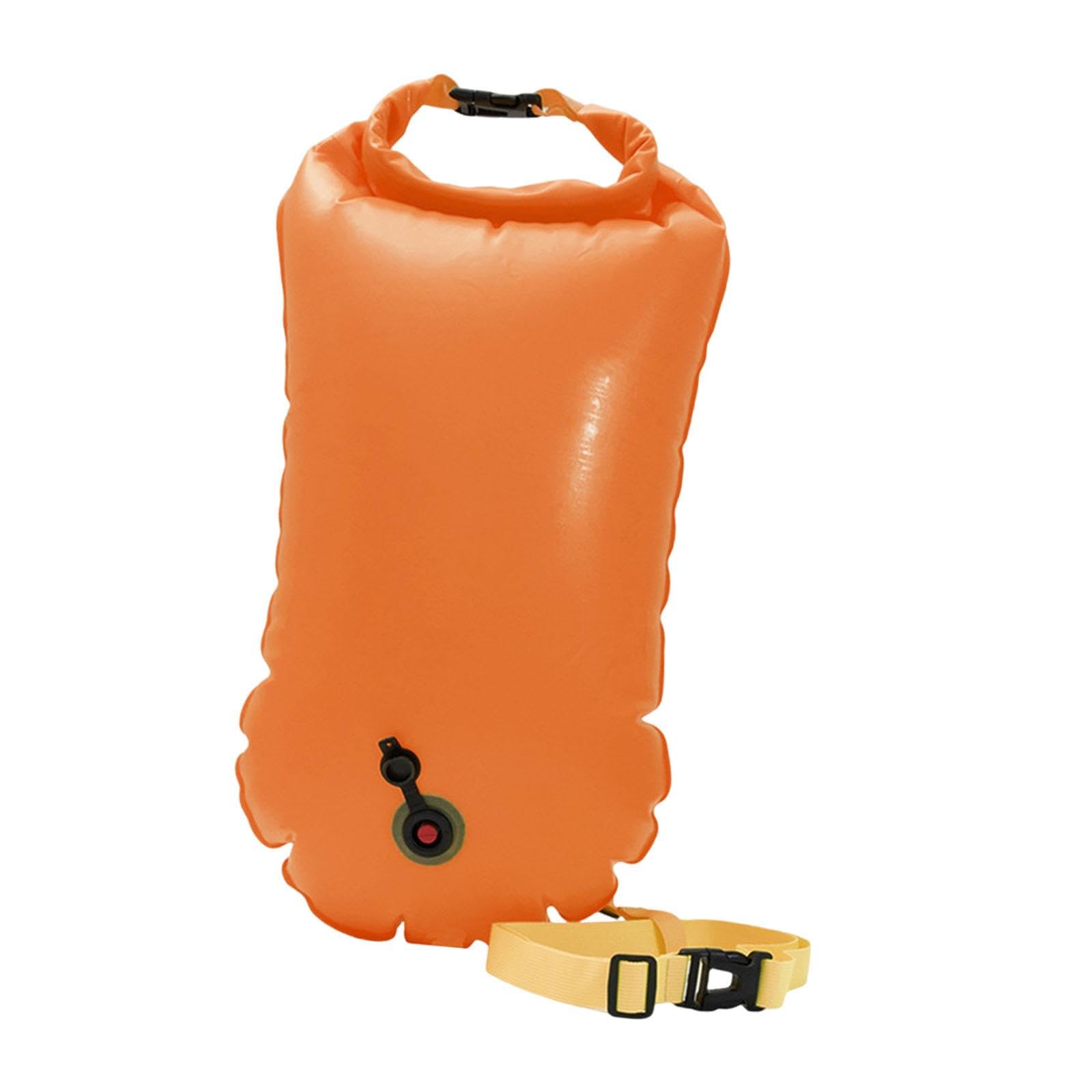 MYADDICTION Swimming Buoy for All Season Swimmers Swimming Outdoors Safe Training Orange-image-24