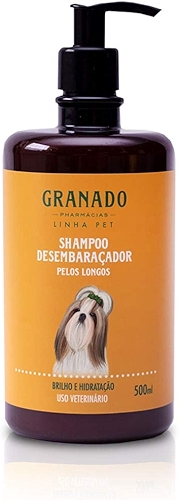 Granado Shampoo Pet Desembaraçador Para Pelos Longos, 500ml