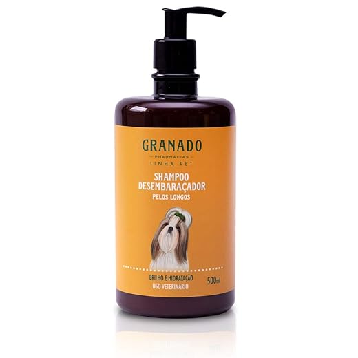Granado Shampoo Pet Desembaraçador Para Pelos Longos, 500ml