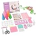 YURROAD 19pcs Paper Quilling Tools Kit Paper Strips DIY Tool Set