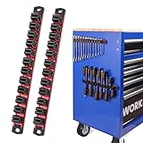 WORKPRO Magnetic Screwdriver Organizer and Wrench Organizer,...