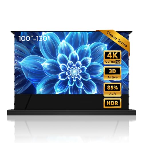 NothingProjector Motorized ALR Screen for Ultra Short Throw Projector, 85% Ambient Light Rejecting,...