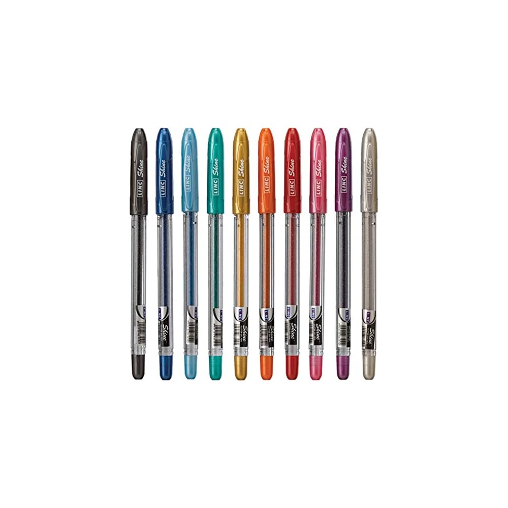 pen set pentel sparkle pop metallic gel pens