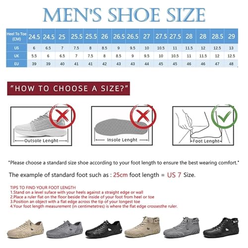 Italian Handmade Suede High Boots, Beck Shoes Men Waterproof Suede Casual Sneakers Outdoor Non-Slip Breathable Barefoot Ankle Boots for Hiking, Driving(Gray,US 5.5)2