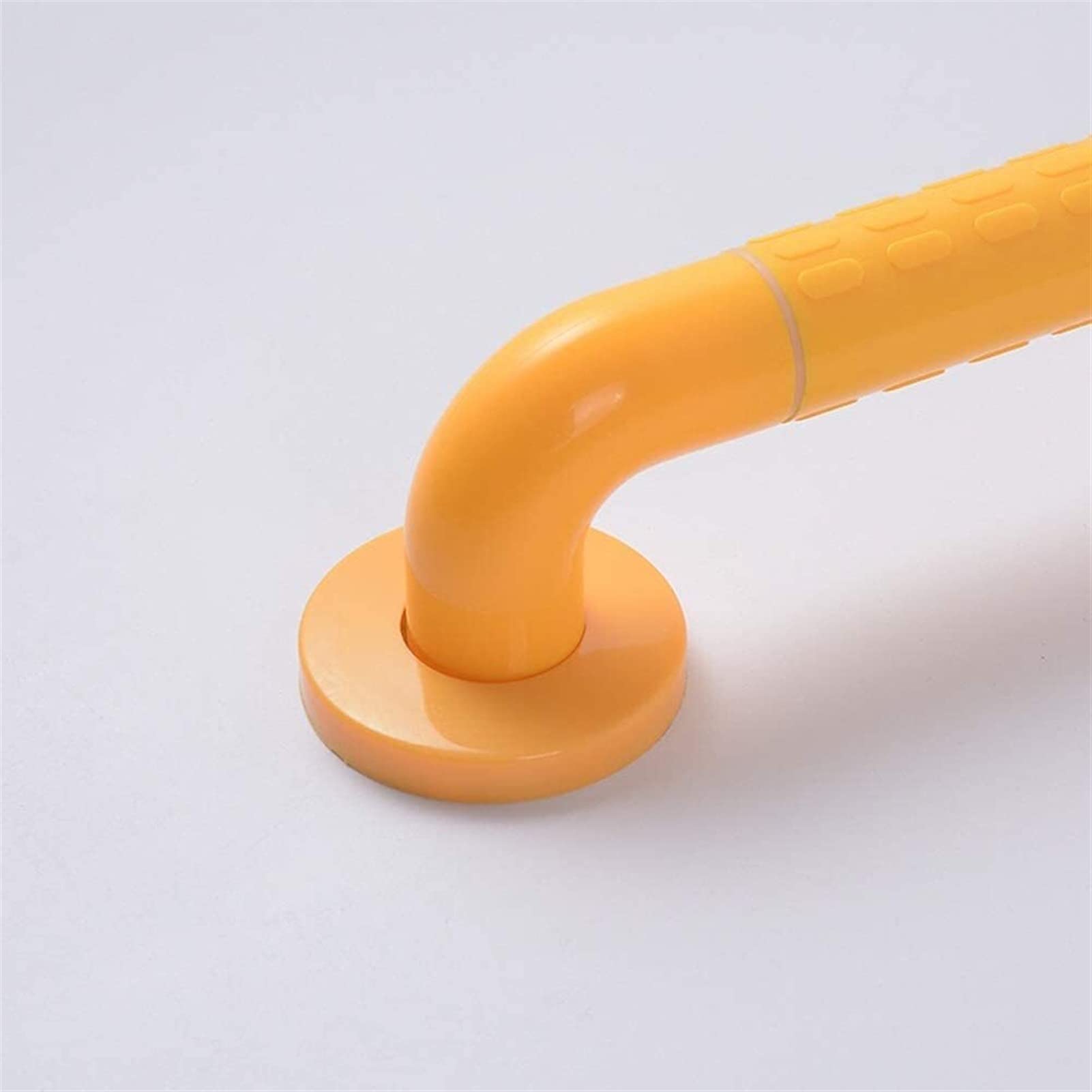 Barras de Apoyo para baño, pasamanos de Seguridad Moderno de Acero Inoxidable con Barra de Ducha Antideslizante con Efecto Fluorescente (Amarillo).