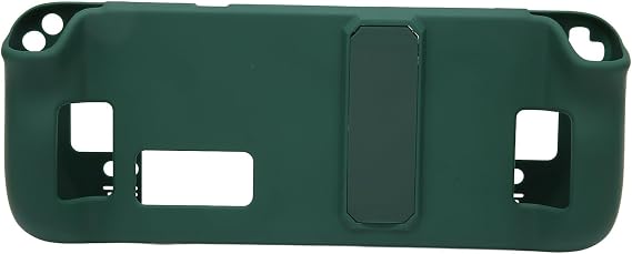 Hands Free Kickstand Case for Steam Deck Ergonomically Designed Protective Cover for Steam Deck (Green)