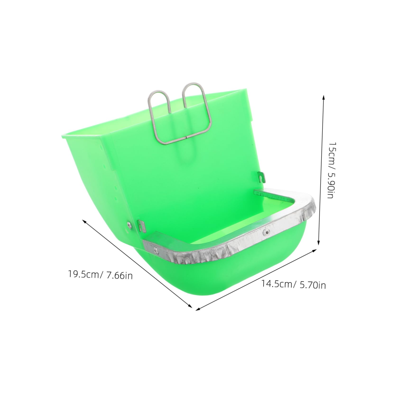 Gogogmee Automatic Bunny Feeder with Capacity Durable Plastic Rabbit Pet Feeder for Guinea Pigs and Chinchillas Spacious Design Reduces Refills Effortless Feeding System Easy