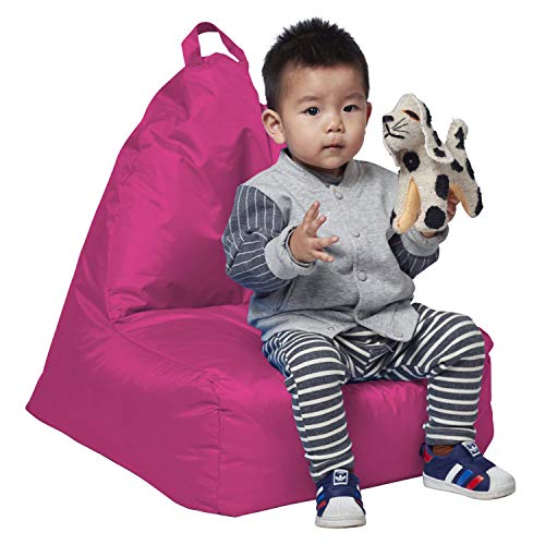 Factory Direct Partners 10481-Rs Cali Alpine Sack Bean Bag Chair, Dirt-Resistant Coated Oxford Fabric - Raspberry #TOP2