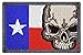 Hook Original Texas Flag Tactical Morale Punisher Skull Patch TX04