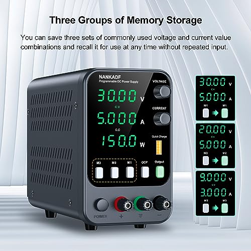 Alimentation CC variable 30V pour espace de bricolage et labo