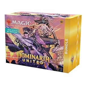 Magic The Gathering C9713000 Dominaria United Bundle, 8 Set Boosters & Accessoires, Multi