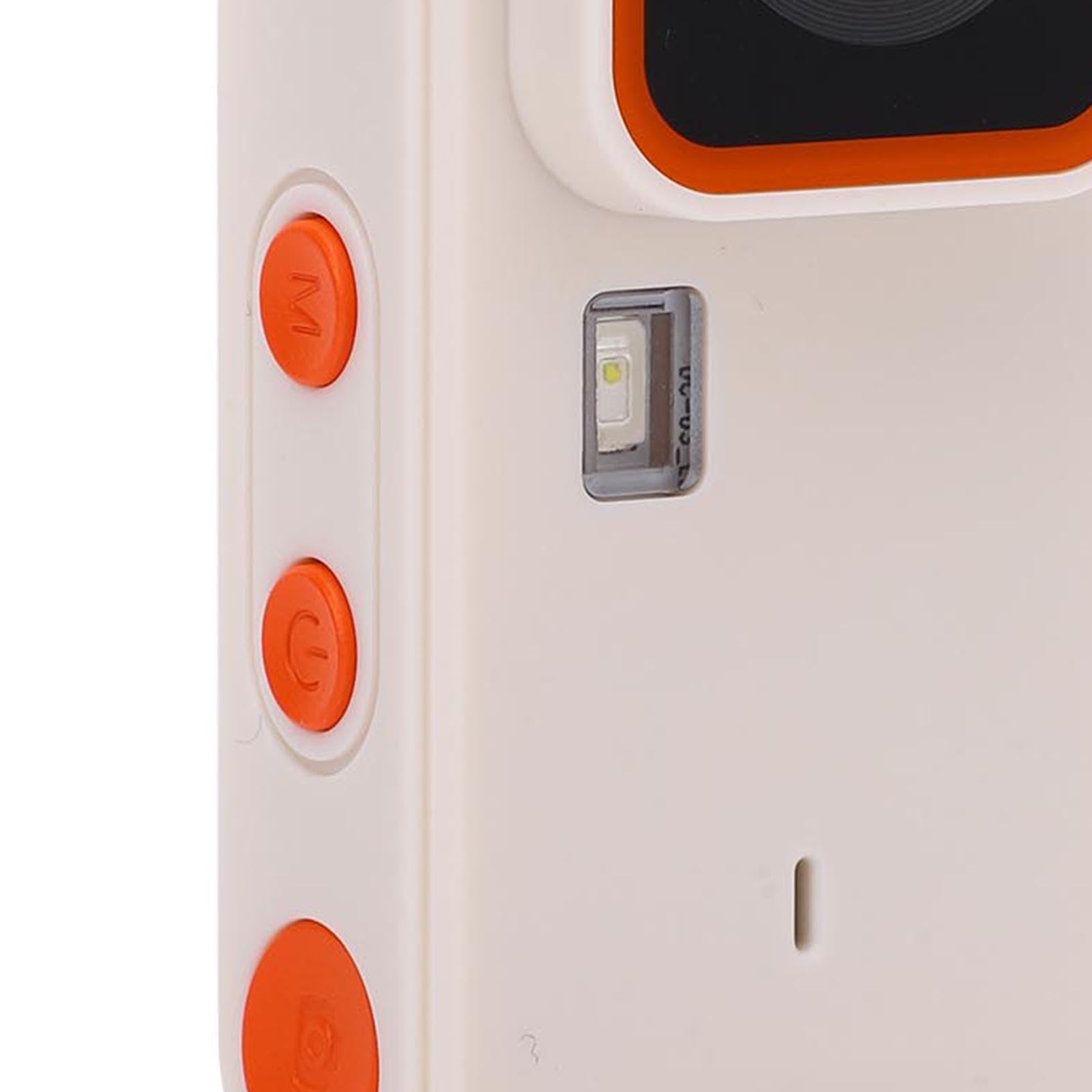 Generic Camera CCD Vintage, Fotocamera Digitale FHD 1080p Screen da 1,47 Pollici per Principianti per Selfie Fotografie di Viaggio (WHITE)