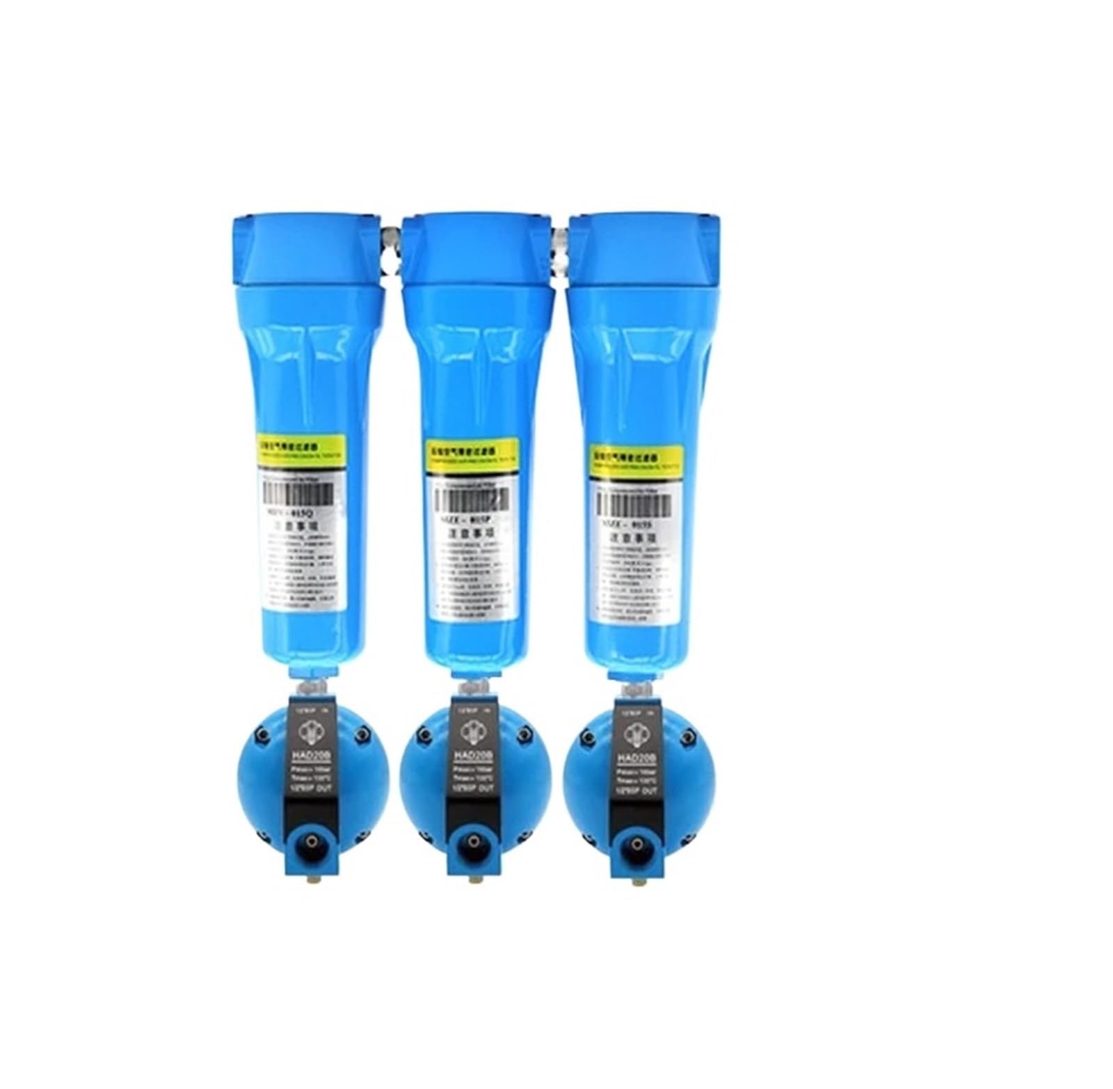 PHNOITPQ QPS 015/024/032/060 Precision Filter Dryer air Compressor Wire Oil-Water Separator AD402 Electronic Drainer(015 HAD20B)