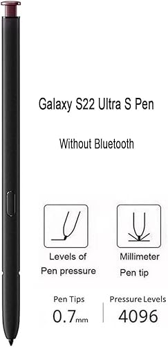 Miniatura 7 de Galaxy S22 - Lápiz capacitivo de repuesto para Samsung Galaxy S22 Ultra 5G Touch, S22 S Pen sin repuesto Bluetooth + puntaspuntas (verde)