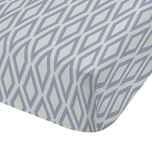 Drap-Housse et taie d'oreiller Blanche Ziggurat lit simple - 2