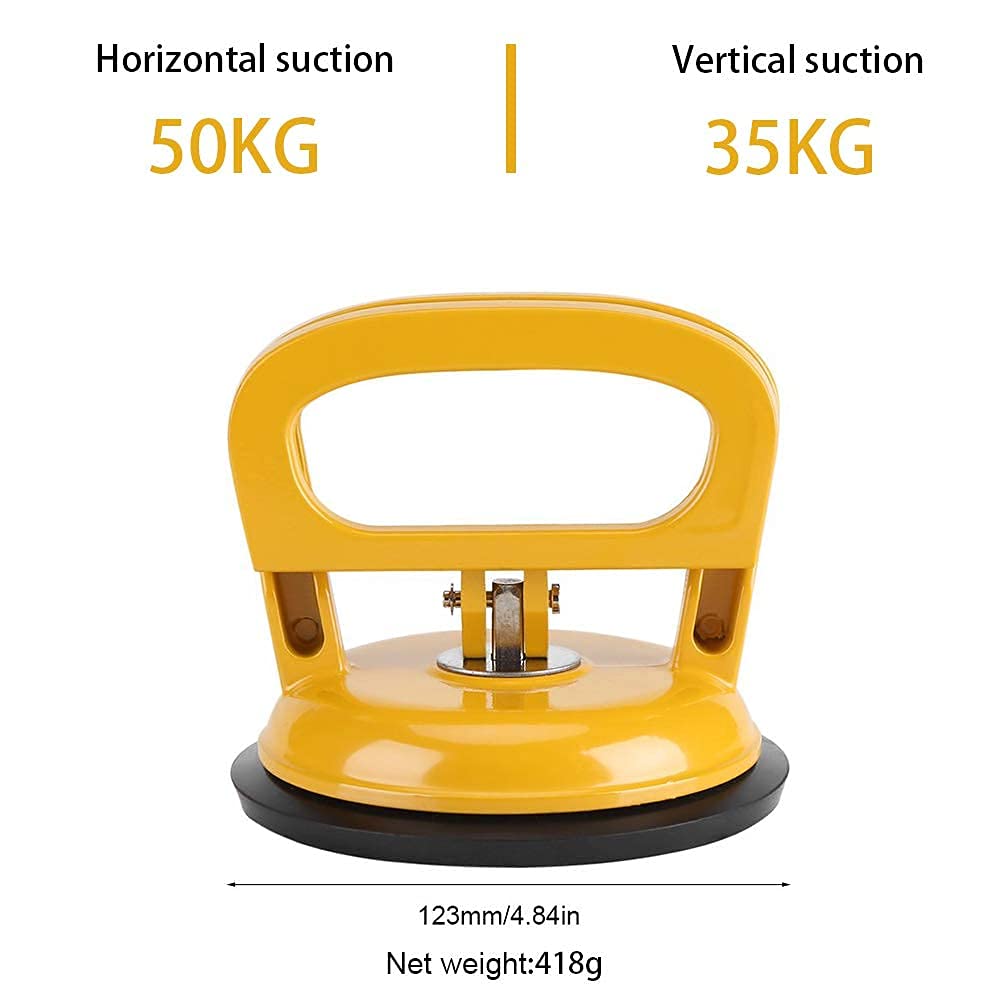 吸盤、へこみ引き手ガラスタイル吸盤、へこみプーラー車のへこみ自動車ボディデントプーラー除去ツール-デントリムーバーヘビーデューティー