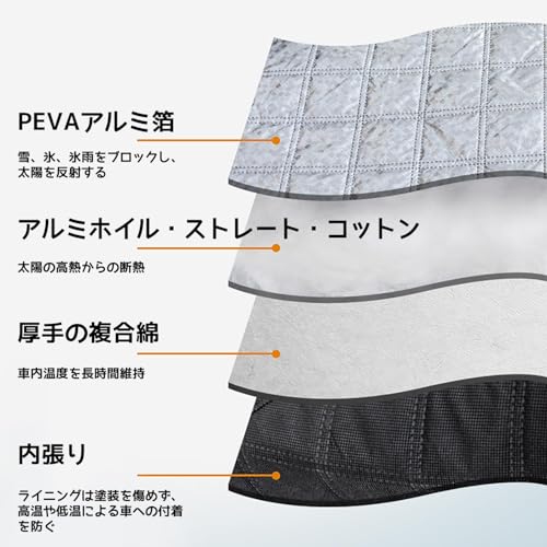 AidSci『カーフロントカバー凍結防止シート』