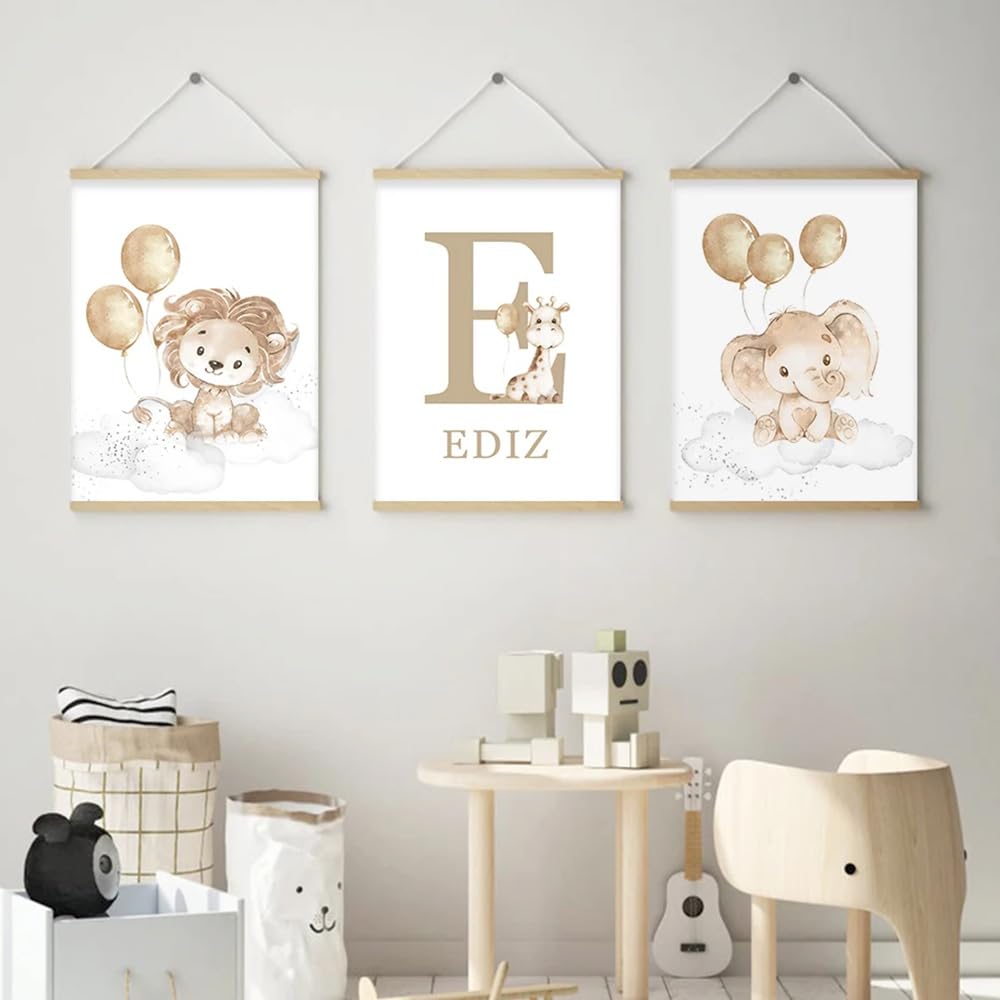 Cuadros Dormitorio Bebe Youihom 3 Poster Bebe Niños Cuadro Animal Chicle  Azul Laminas Elefante Jirafa Cebra Gris Decorativas Pared Habitacion Niña  Infantil Regalo A3 Sin Marco Cuadros Infantiles Para Habitacion Niño, image size:1000x1000