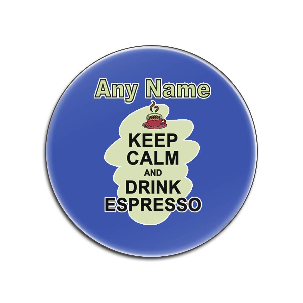 Dessous de verre Keep Calm Drink Espresso, une idée cadeau originale pour fête