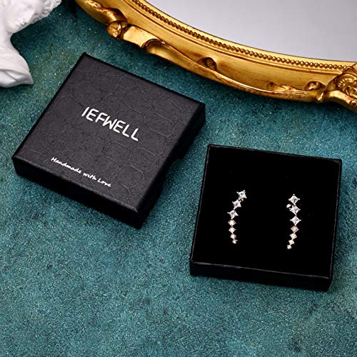 Tiny Butterfly Stud Climber Earrings For Women, Silver Plated 16G Butterfly Stud Earrings Cubic Zirconia Tiny Cartlidge Earrings For Women Helix Conch Piercing Jewelry #TOP6