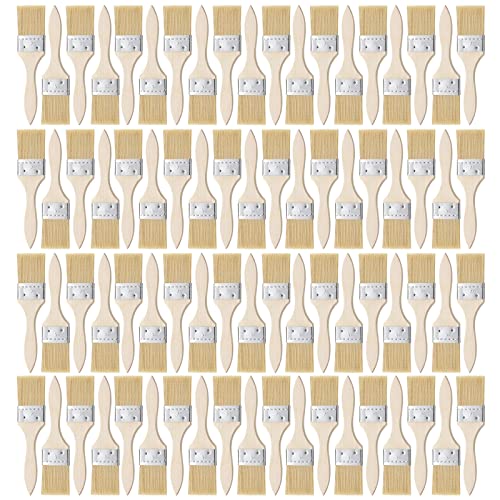 Nuogo 120 Pieces 2 Inch Chip Brushes Set
