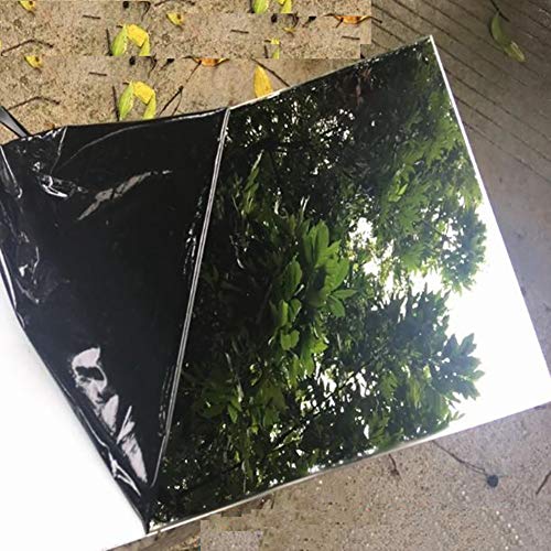 Sofialxc 304 Stainless Steel Sheet,Mirror Surface Polishing Finish, Metal Raw Materials-200X300Mm Thick:0.6Mm thumb #2