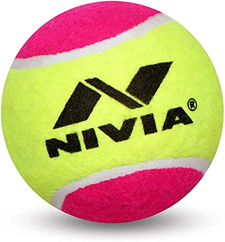Balles de tennis de cricket Nivia le lot idéal pour vos matchs d'été en famille