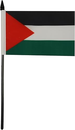 Miniatura 272 de Bandera de la bandera del Líbano de AZ, 3.9 x 5.9 in, bandera de escritorio libanesa, 5.9 x 3.9 in, barra y base de plástico negro