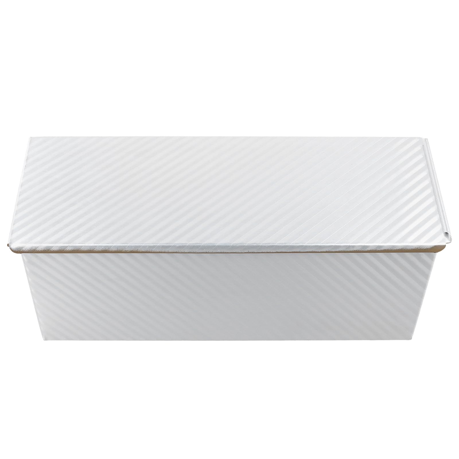 Pullman Moule à pain 34 x 13,5 x 12 cm avec couvercle, 1 000 g, anti-adhésif, en alliage d'aluminium, pour la cuisson du pain, des gâteaux, des desserts, des sandwichs
