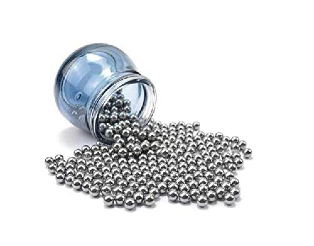 STAHLKUGEL, Welding Steel Ball, Steel Ball, unmistive Solid Steel Ball 6, 35 mm-6.5mm-7, 5 mm, 1 kg-6.35mm