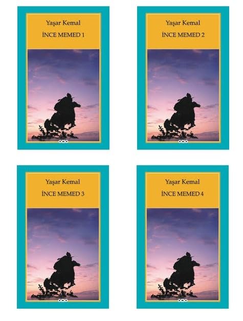 İnce Memed 4 kitap Set