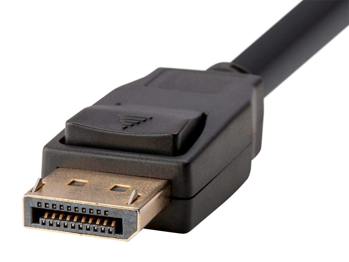 Monoprice Cavo DisplayPort 1.2a, 10 piedi (confezione da 10) fino a 4K (3840x2160p), video 3D ad alta velocità di bit 2 (HBR2) - Seleziona serie
