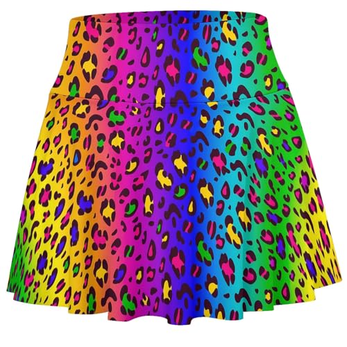 MSOKAZZLES Saia de tênis feminina com bolsos internos, shorts esportivos de cintura alta para corrid