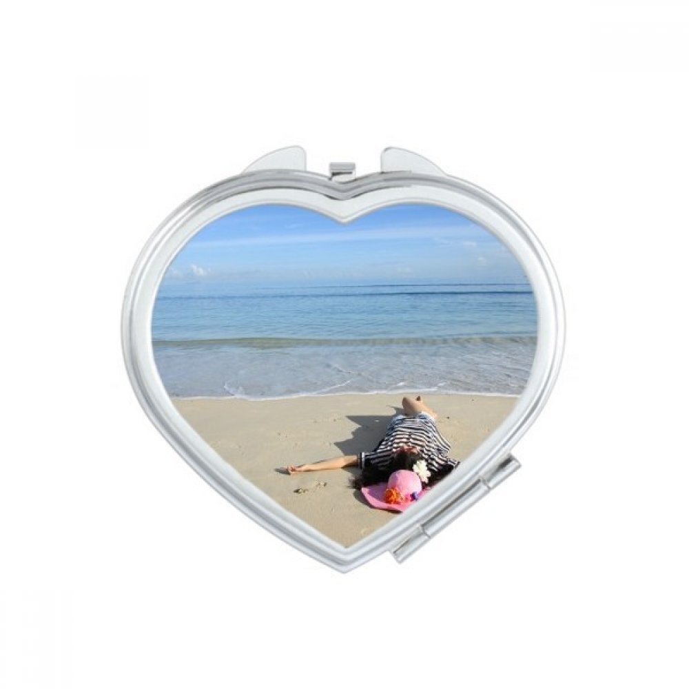 Miroir maquillage compact Ellie Yao pour retouches faciles sans encombrement