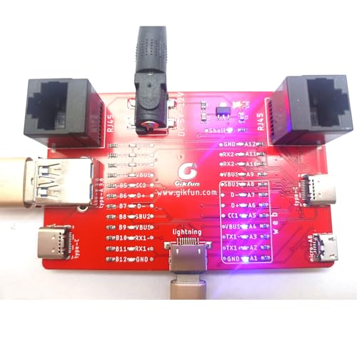 Cable de datos línea de prueba USB Tipo C y Micro USB modulo GK1030 6