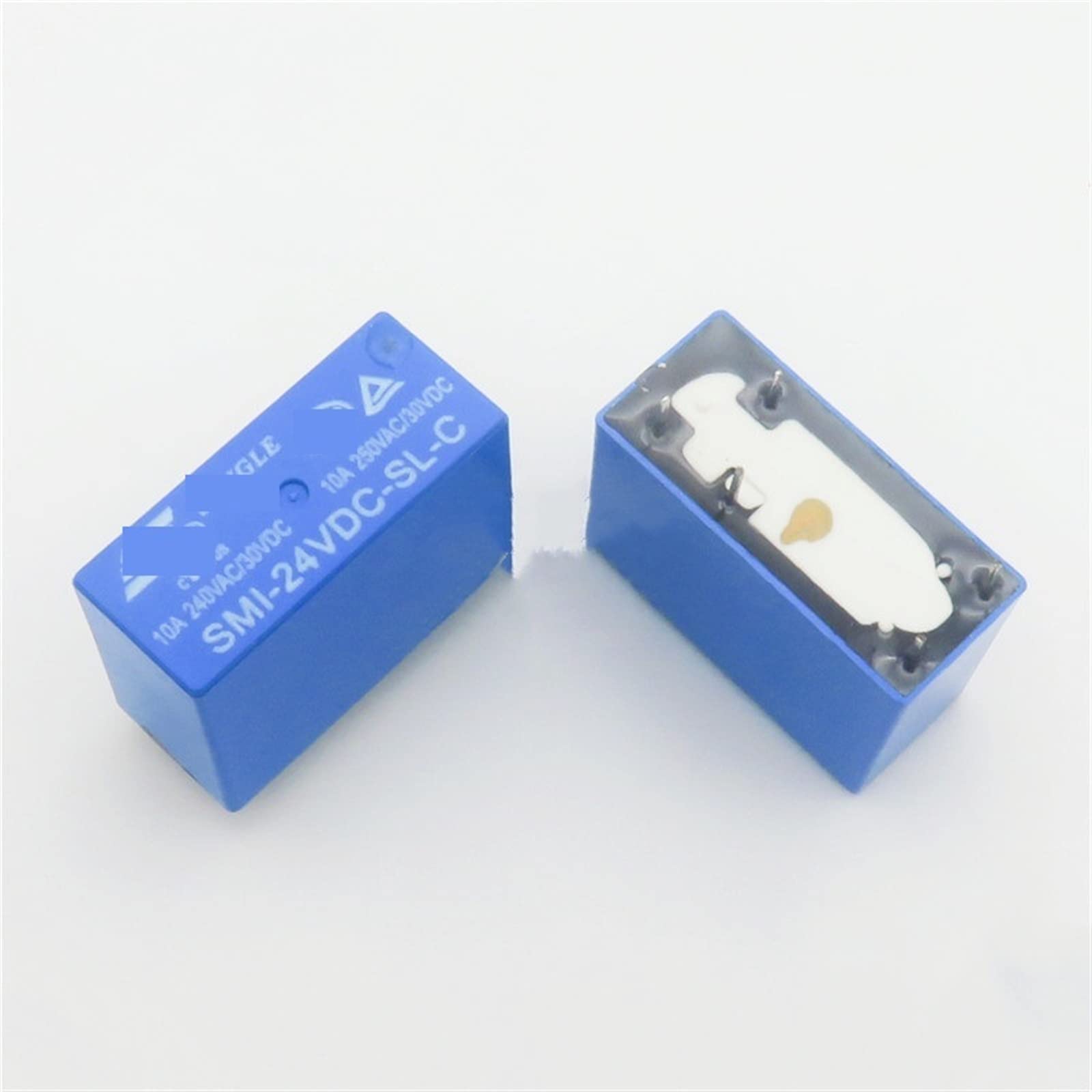 AERBNYEQP 10PCS Relay SMI-5VDC-SL-C SMI-12VDC-SL-C SMI-24VDC-SL-C SMI 24VDC SL C 10A 250VAC/30VDC 5pin 5V 12V 24V