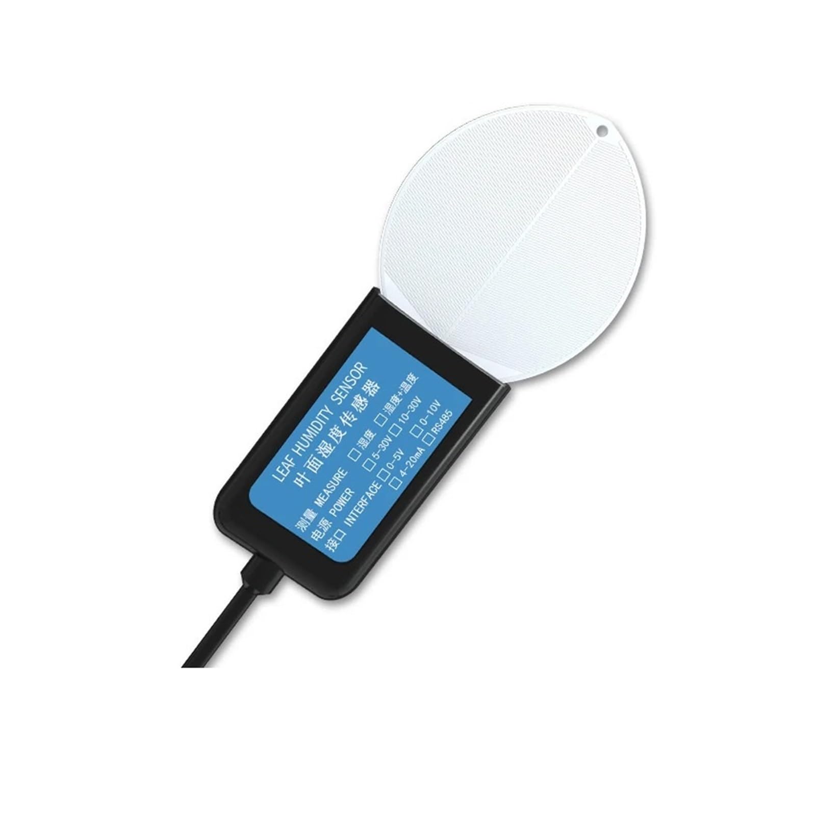 JJKKOZVQF Leaf temperature and humidity sensor transmitter greenhouse leaf surface dew moisture detector(2)