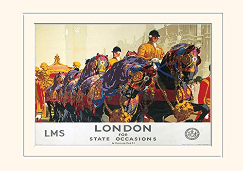 Pyramid International – Póster de Londres (7) – de el Hobbit Memorabilia 30 x 40 cm, Papel, Multicolor, 30 x 40 x 1,3 cm