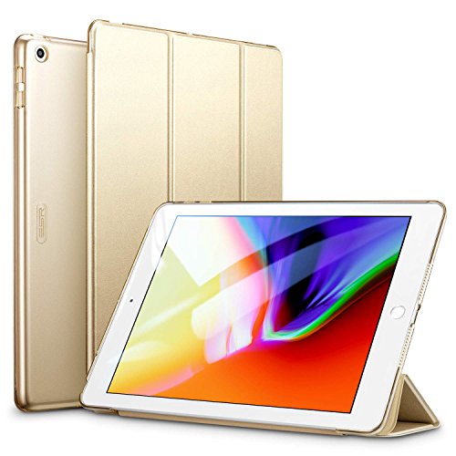 ESR for iPad (A16) 11th/10th Generation Case(2025/2022), Rotating Case with Removable Magnetic Cover, Adjustable Portrait/Landscape Stand with Raised Screen View, 9 Standing Angles, Gold